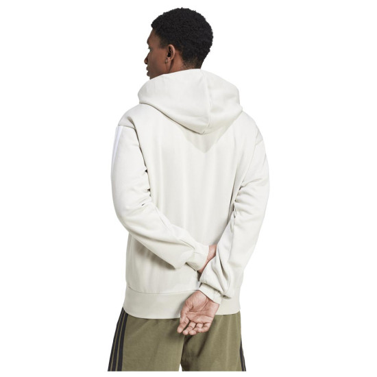 Adidas Ανδρική ζακέτα Essentials 3-Stripes Fleece Full-Zip Hoodie Adidas Ανδρική ζακέτα Essentials 3-Stripes Fleece Full-Zip Hoodie